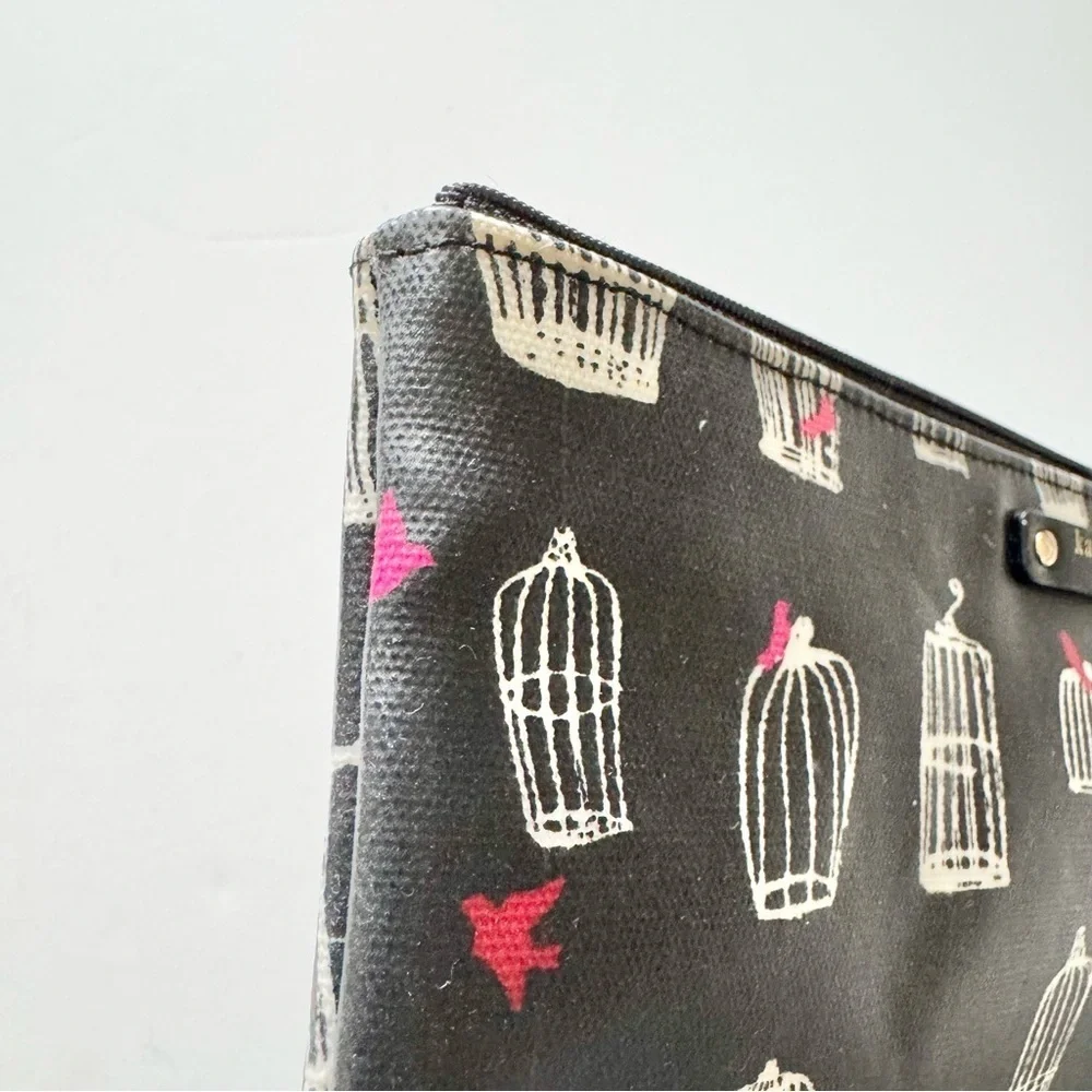 Kate Spade Bird Cage Zipper Pouch Clutch